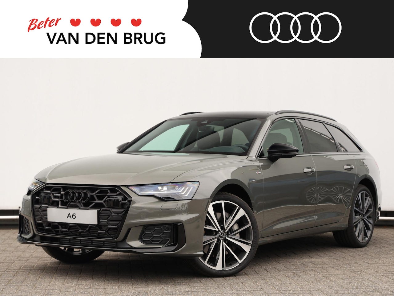 Audi A6 Avant - S edition Competition 50 TFSIe quattro 299 PK | Nieuwprijs € 84.127,- | Pano | Trekhaak | - AutoWereld.nl