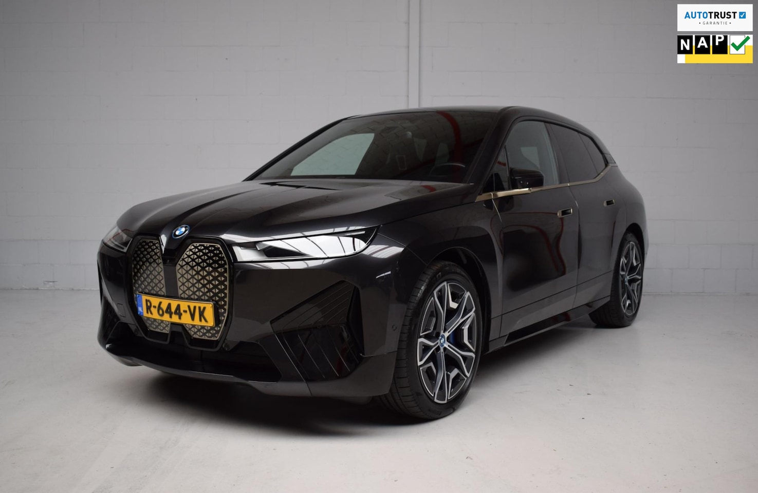 BMW iX - XDrive40 SPORT 77 kWh ORG.NED / NAP / SKY-LOUNGE PANORAMADAK / 360CAMERA / TREKHAAK / HARM - AutoWereld.nl