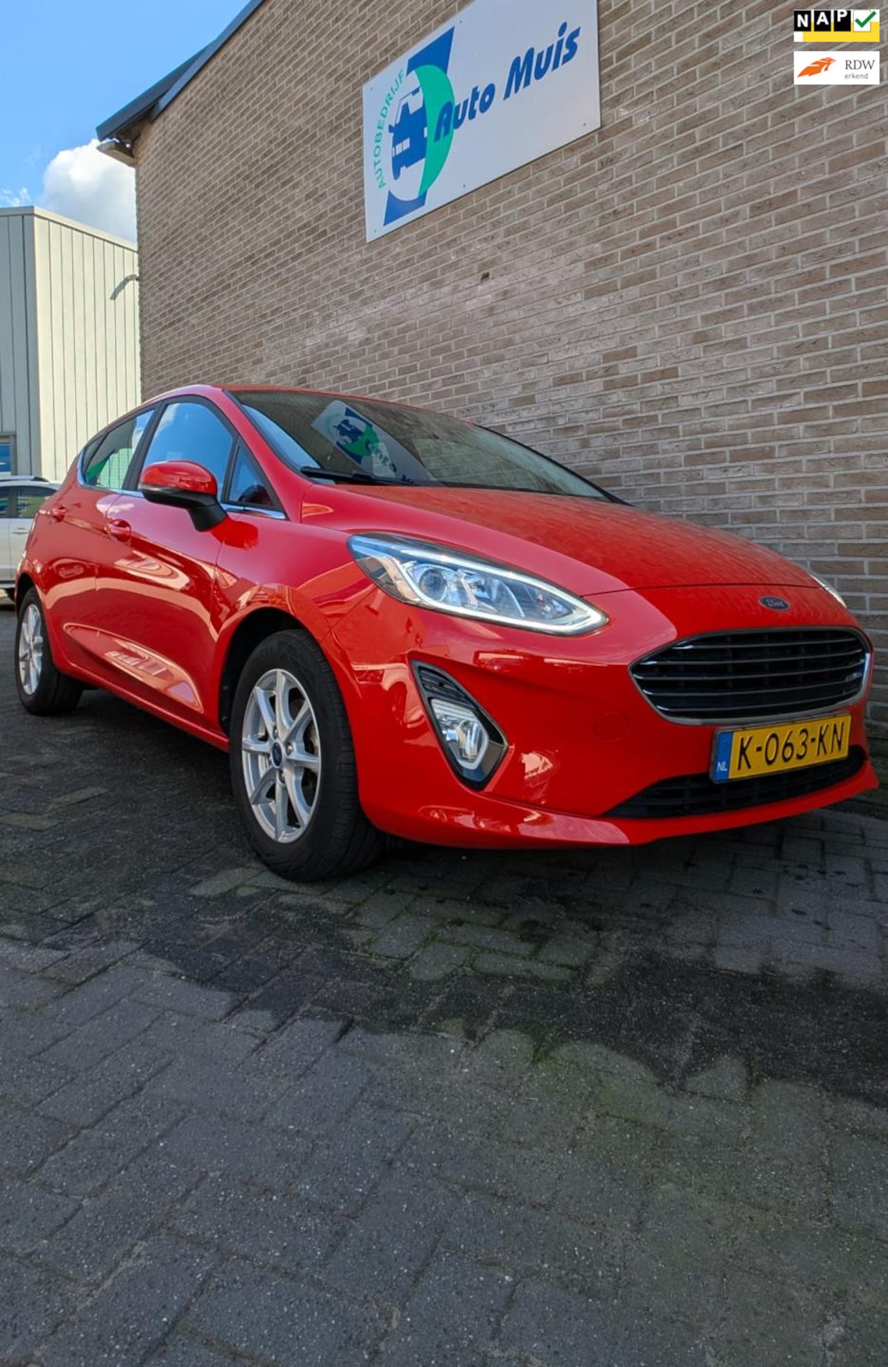 Ford Fiesta - 1.0 EcoBoost Hybrid Titanium X 1.0 EcoBoost Hybrid Titanium X - 2e eig! - - AutoWereld.nl