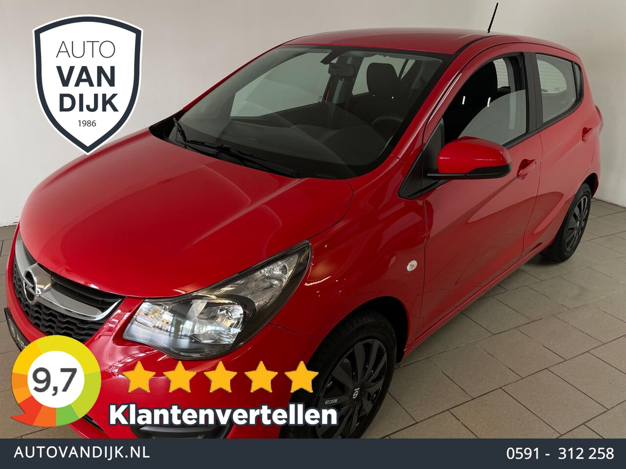 Opel Karl - 1.0 ecoFLEX Edition AIRCO CRUISE BLUETOOTH ELEK RAMEN CENT VERG SPARCO 5DRS ZEER NETTE AUT - AutoWereld.nl