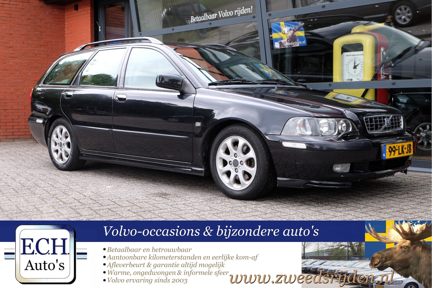 Volvo V40 - 2.0 Europa Elegance 2.0 136 pk Europa Elegance, Leer, Trekhaak - AutoWereld.nl