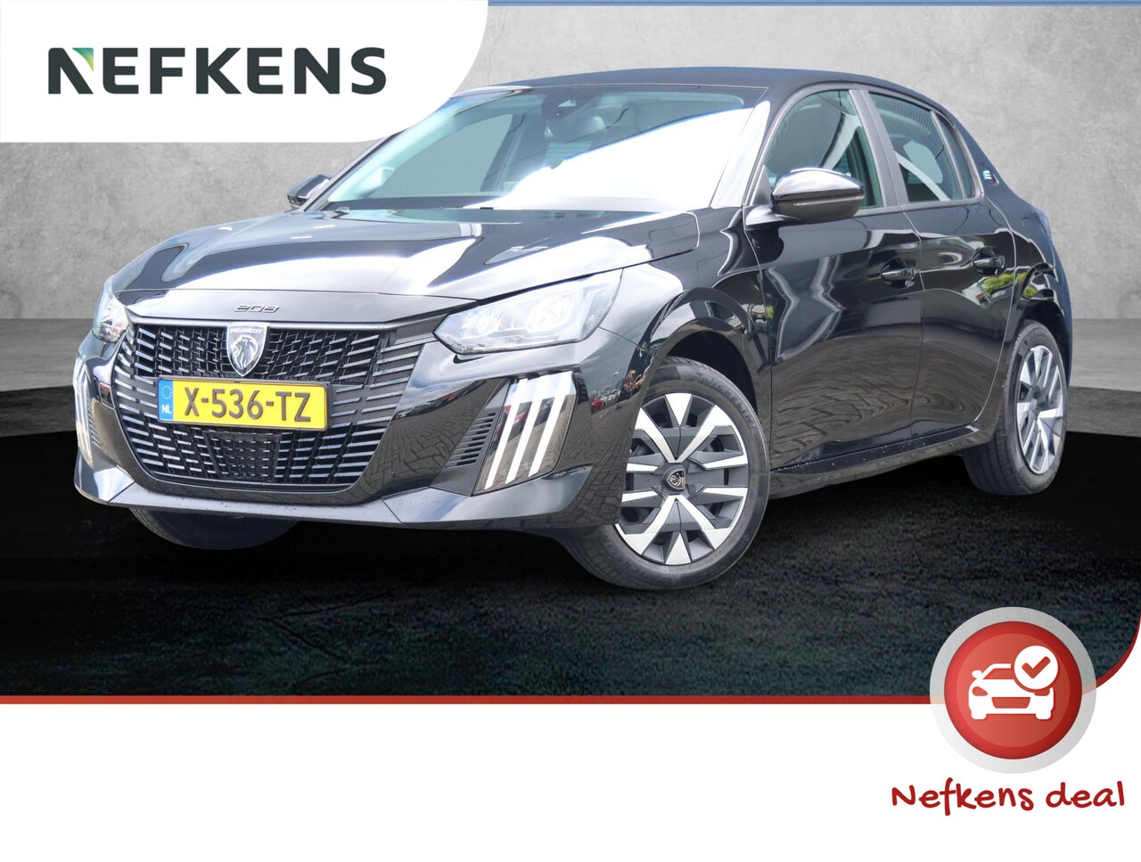 Peugeot e-208 - Active 51kWh | 1ste eigenaar | 3 Fase | Navigatie | Parkeersensoren VOOR+Achter | 16"LMV | - AutoWereld.nl