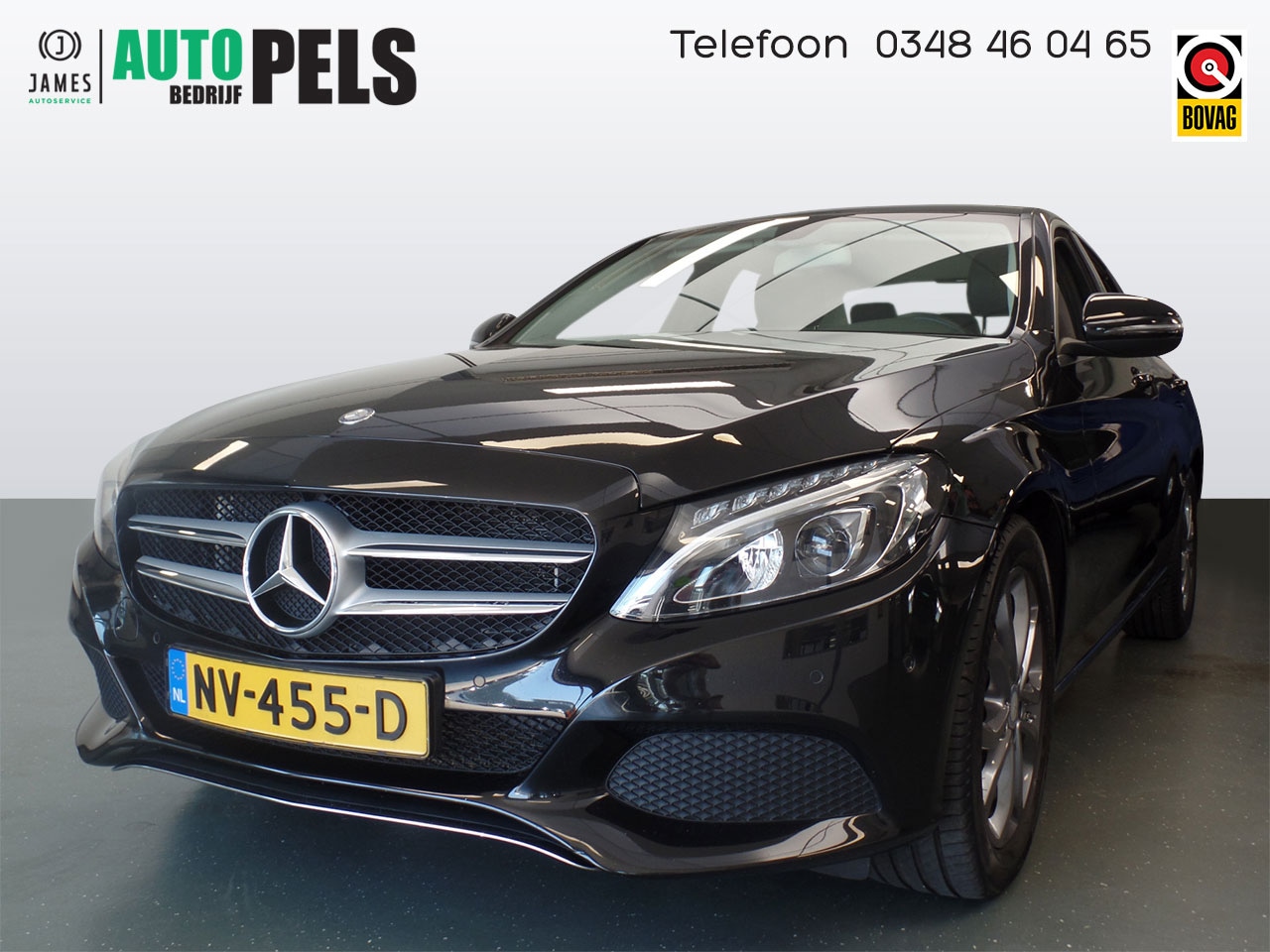 Mercedes-Benz C-klasse - 180 Business Solution Automaat, Navigatie, Clima controle, Cruise controle, Xenon,  Pdc V/ - AutoWereld.nl