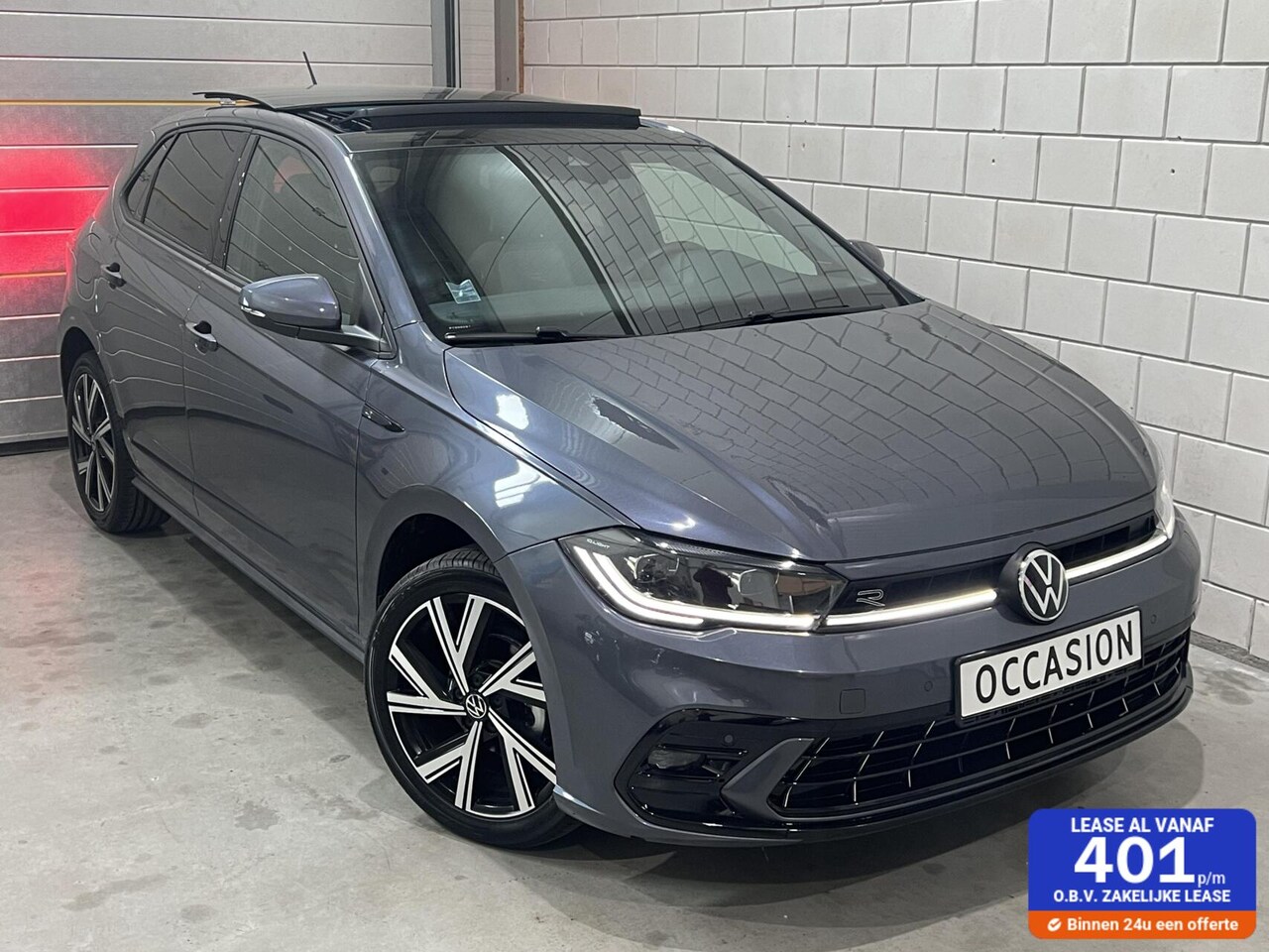 Volkswagen Polo - 1.0 TSI 3x R-Line*PANO*IQ LIGHT*CARPLAY*CAMERA*DIGIDASH*PDC V+A*LMV - AutoWereld.nl