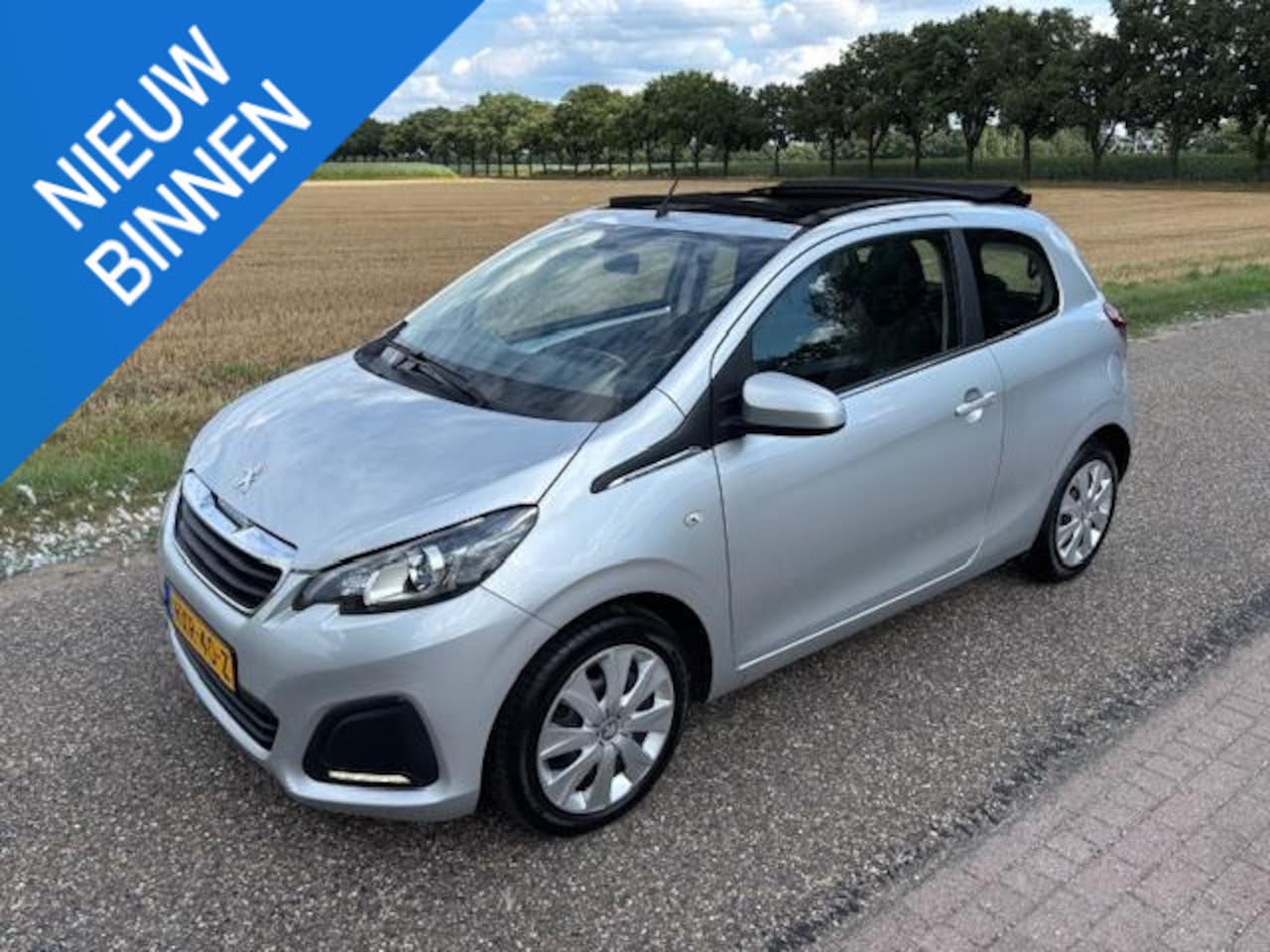 Peugeot 108 - 1.2 Roland Garros Led Cabrio Apple Carplay - AutoWereld.nl