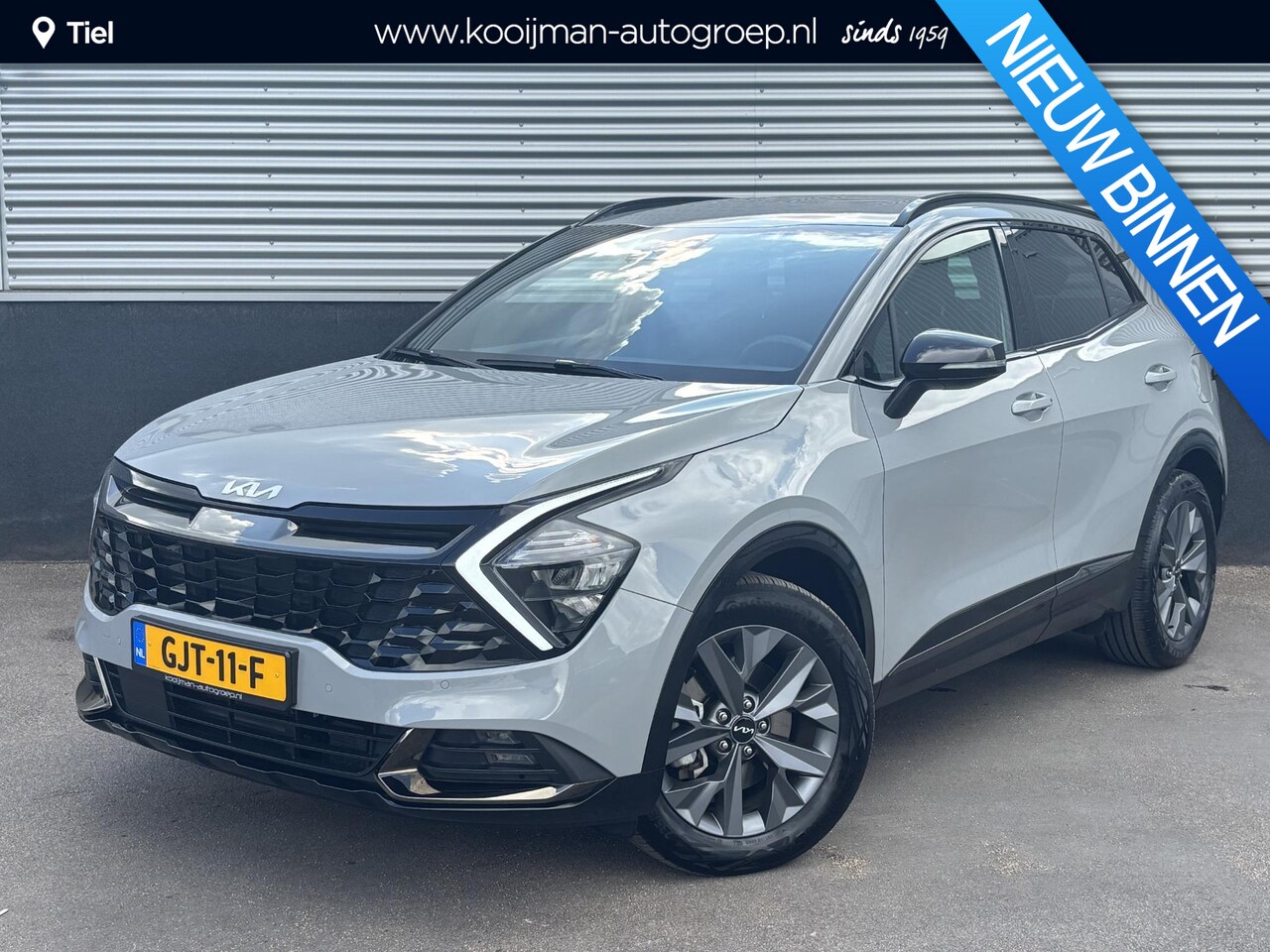 Kia Sportage - 1.6 T-GDi Hybrid Dark Edition Nl-auto! Speciale uitvoering, Stoel- & Stuurwiel verwarmd, E - AutoWereld.nl