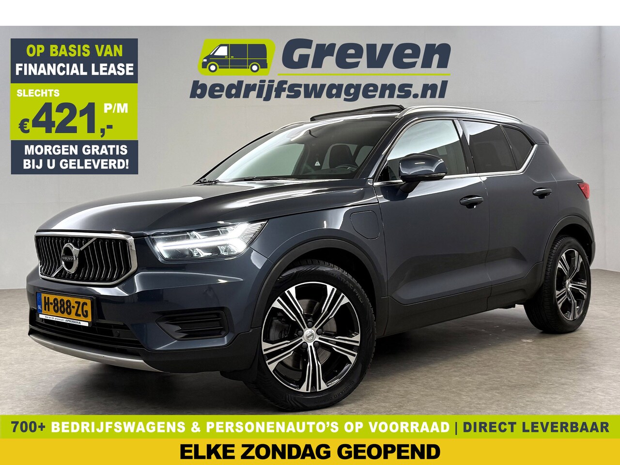 Volvo XC40 - 1.5 T5 Twin Engine Inscription 262PK Pano Sfeer LED Harman Kardon ACC Leder Clima Navi PDC - AutoWereld.nl