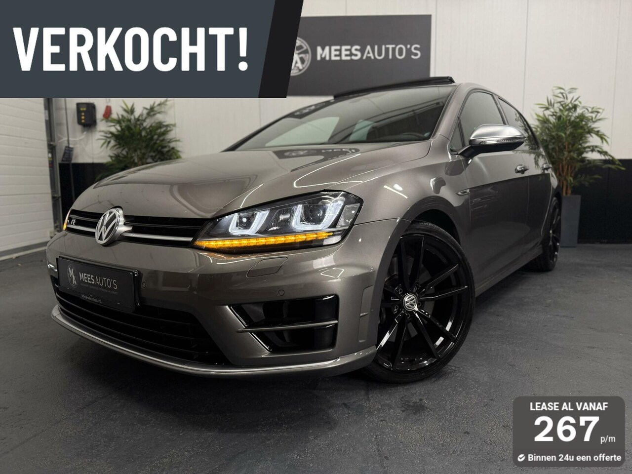 Volkswagen Golf - 2.0 TSI R 4Motion|Pano|Leer|Kessy|CarPlay| - AutoWereld.nl