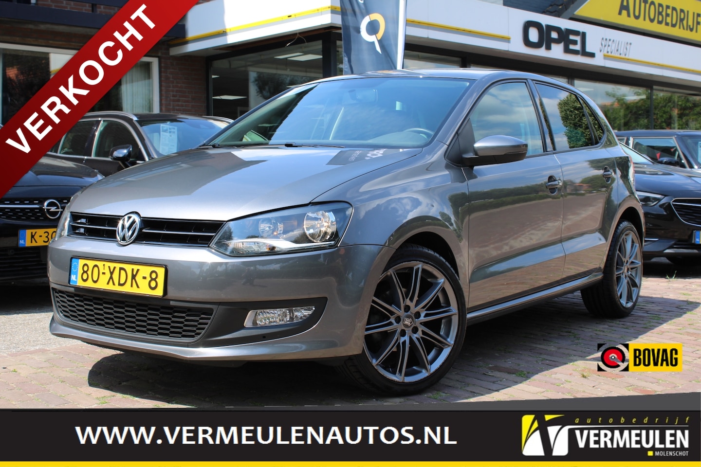 Volkswagen Polo - 1.2 TSI 90PK Comfortline + 17"/ Navi/ Airco/ Cruise/ Bluetooth/ Trekhaak/ NL auto - AutoWereld.nl