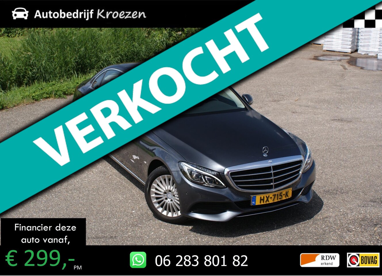 Mercedes-Benz C-klasse - 180 Ambition | Org NL | Navigatie | Cruise control | - AutoWereld.nl