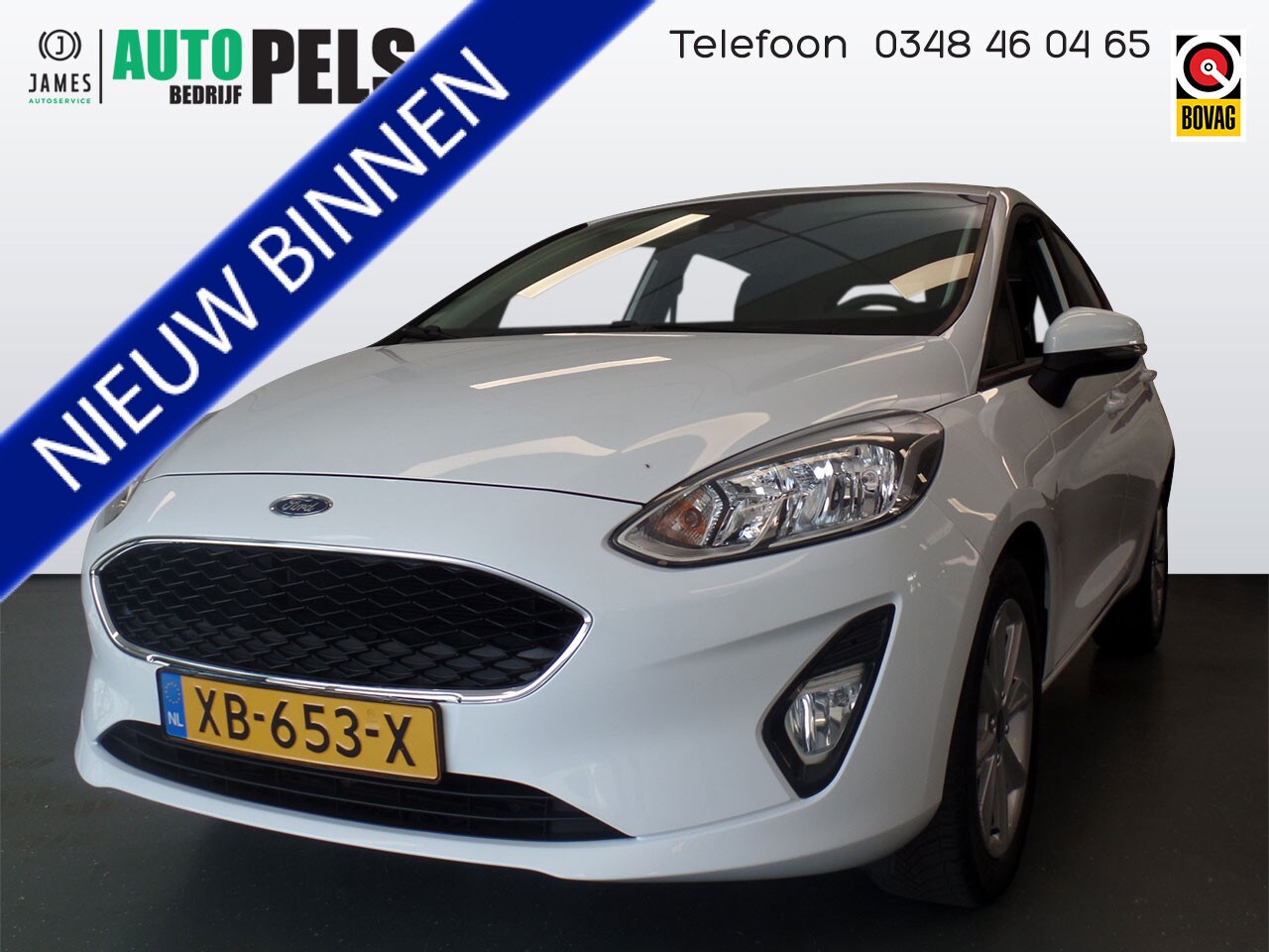 Ford Fiesta - 1.1 Trend 1.1 Trend, 5drs Navigatie, Airco, Elek ramen/spiegels, Pdc, Lm velgen 16'', Uniek 71.000km - AutoWereld.nl