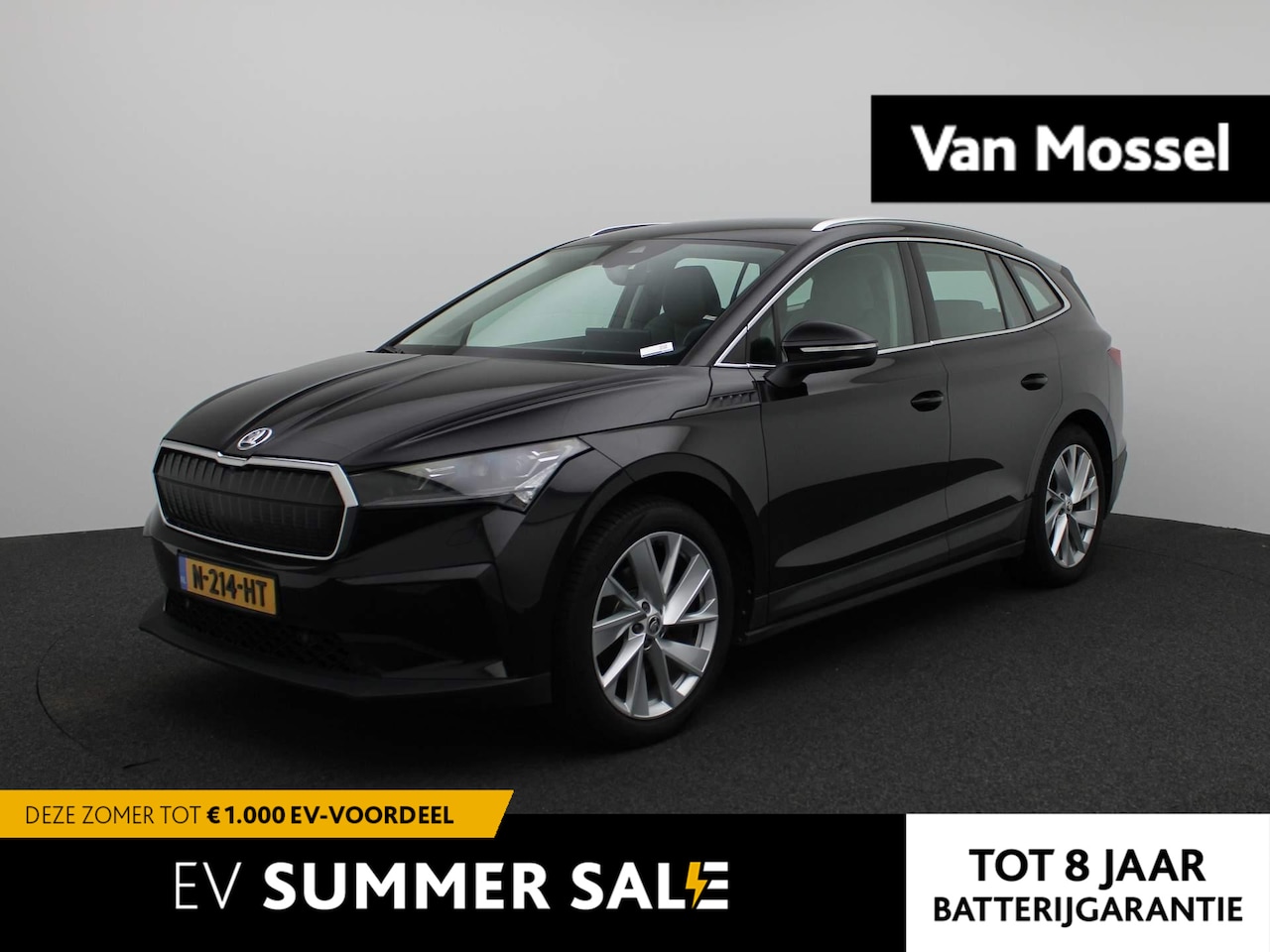 Skoda Enyaq iV - 60 | Half-Leder | Navigatie | Climate Control | Parkeersensoren | Achteruitrijcamera | Sto - AutoWereld.nl