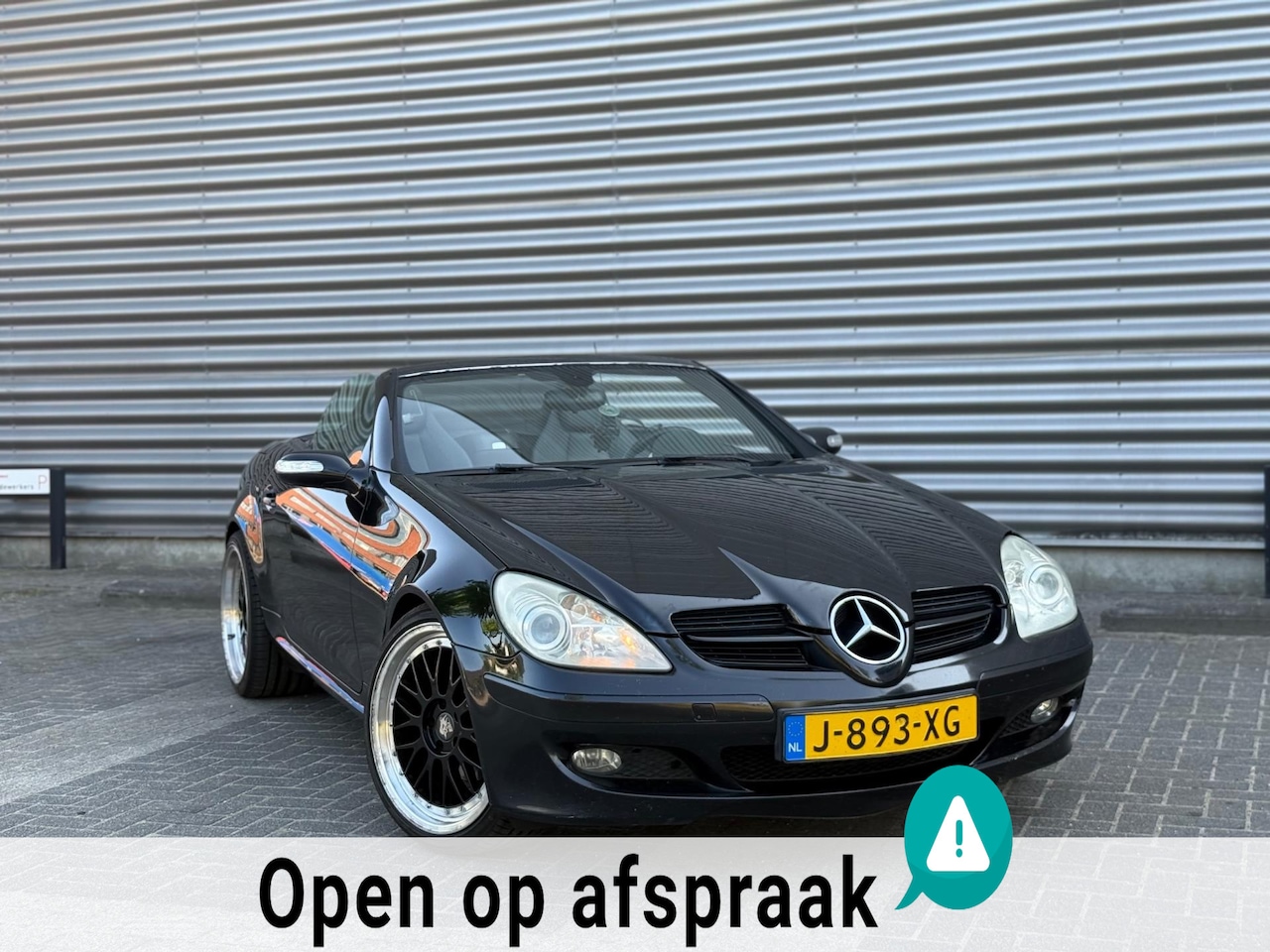 Mercedes-Benz SLK-klasse - 200 K. (bj 2005) LEER|ECC|CABRIO|ELEK.DAK! - AutoWereld.nl