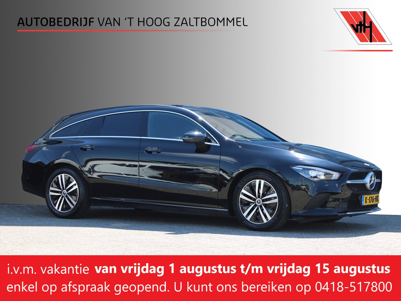 Mercedes-Benz CLA-klasse Shooting Brake - 180 AUT7 Business Solution Luxury LEDER SFEER DAB CAMERA - AutoWereld.nl