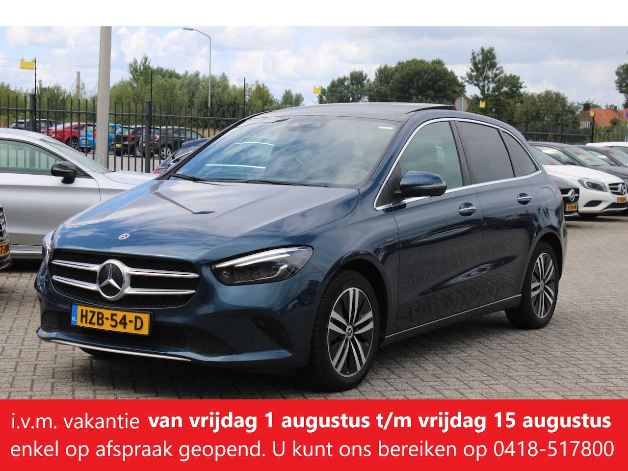 Mercedes-Benz B-klasse - 250e AUT8 Premium Plus PANORAMADAK LEDER MEMORY SFEER KEY-LESS GO CARPLAY - AutoWereld.nl