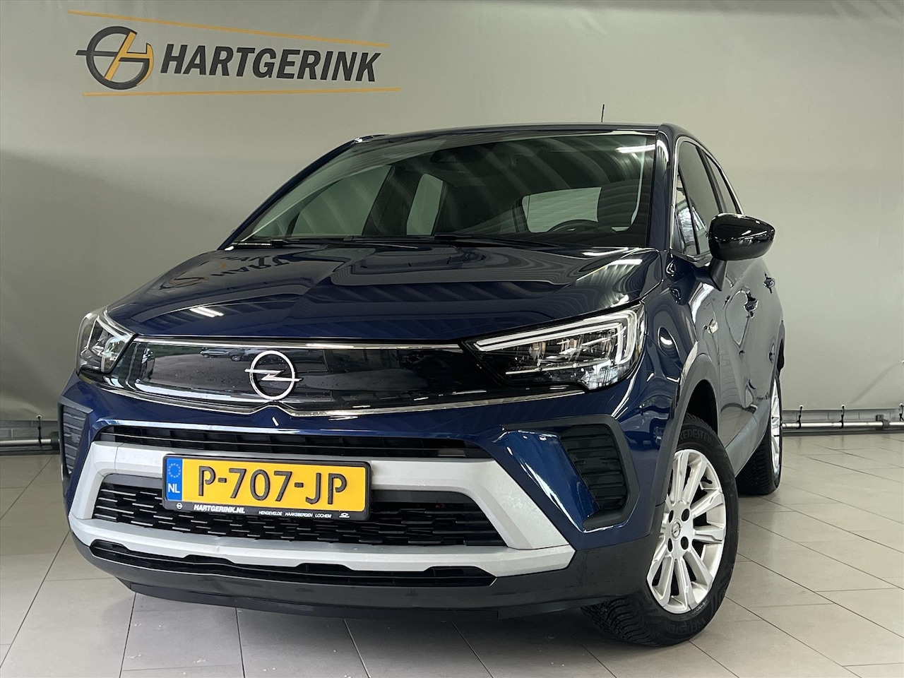 Opel Crossland - 1.2 130pk Start/Stop Aut. Elegance *NAVI* - AutoWereld.nl