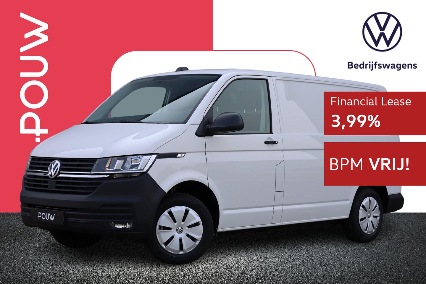 Volkswagen Transporter - 2.0 TDI 110pk L1H1 28 Comfortline | Cruise Control | Airco | Achteruitrijcamera | 3 Pers - AutoWereld.nl