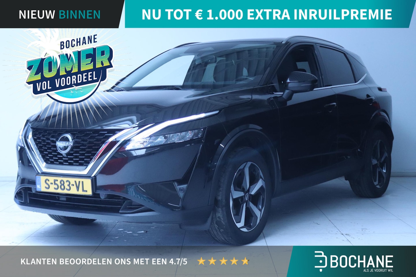 Nissan Qashqai - 1.3 MHEV N-Connecta | Apple Carplay/Android Auto | Rondomzicht camera | Navigatie - AutoWereld.nl