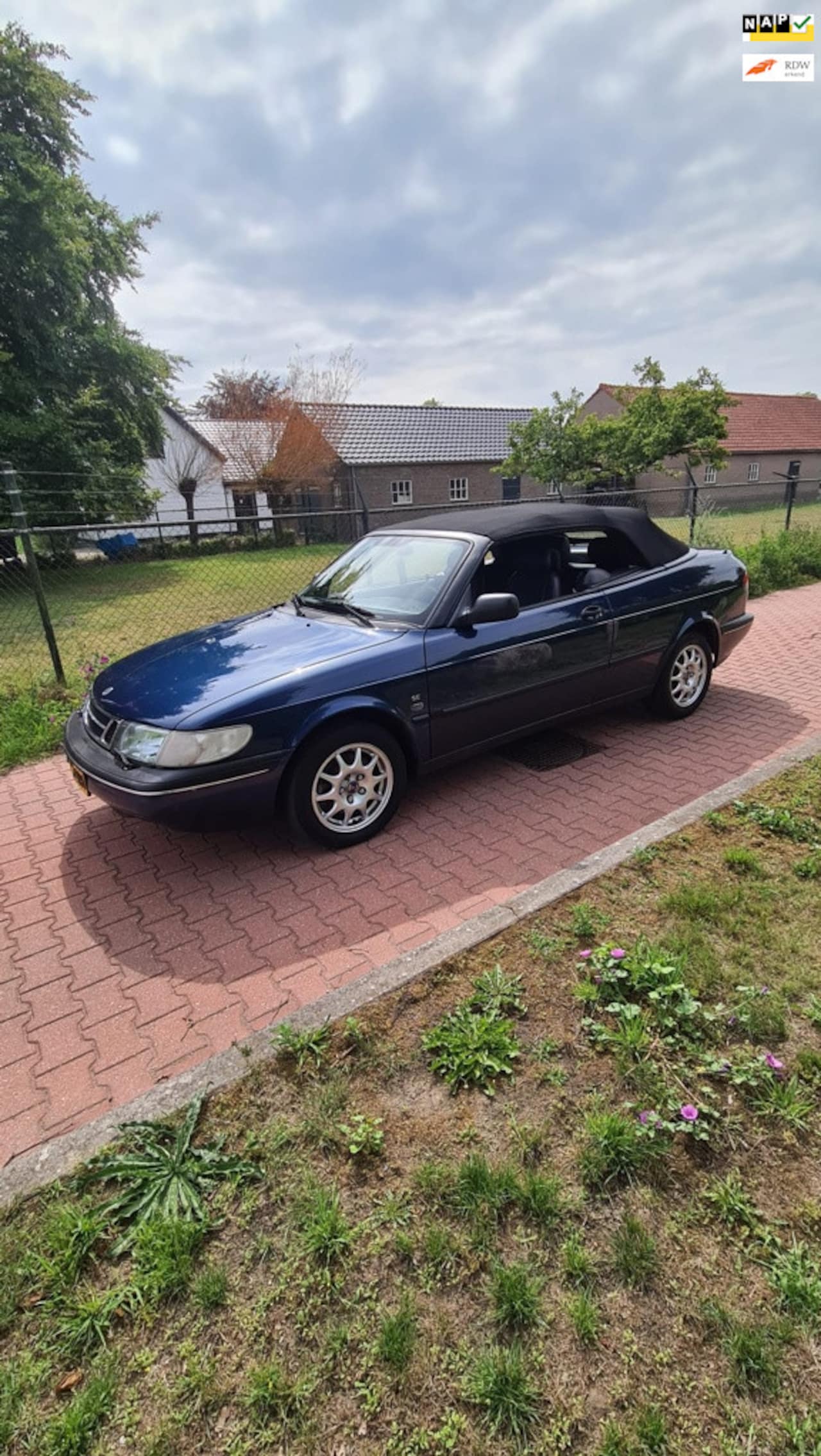 Saab 900 Cabrio - 2.3 SE CABRIO NWE APK! - AutoWereld.nl