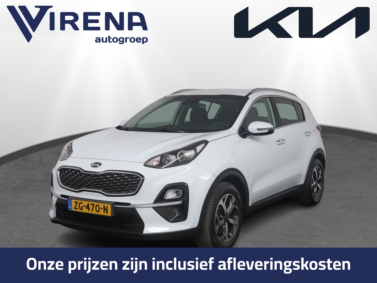 Kia Sportage - 1.6 T-GDI 4WD DynamicLine - Rijklaar - Navigatie Full map - Trekgewicht 1600 kg - AutoWereld.nl
