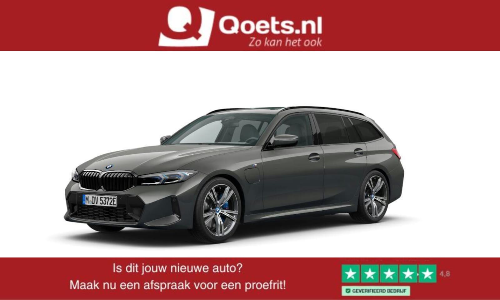 BMW 3-serie Touring - 330e M Sport - Panoramadak - Elektrisch verstelbare/verwarmde voorstoelen - Parking/Drivin - AutoWereld.nl