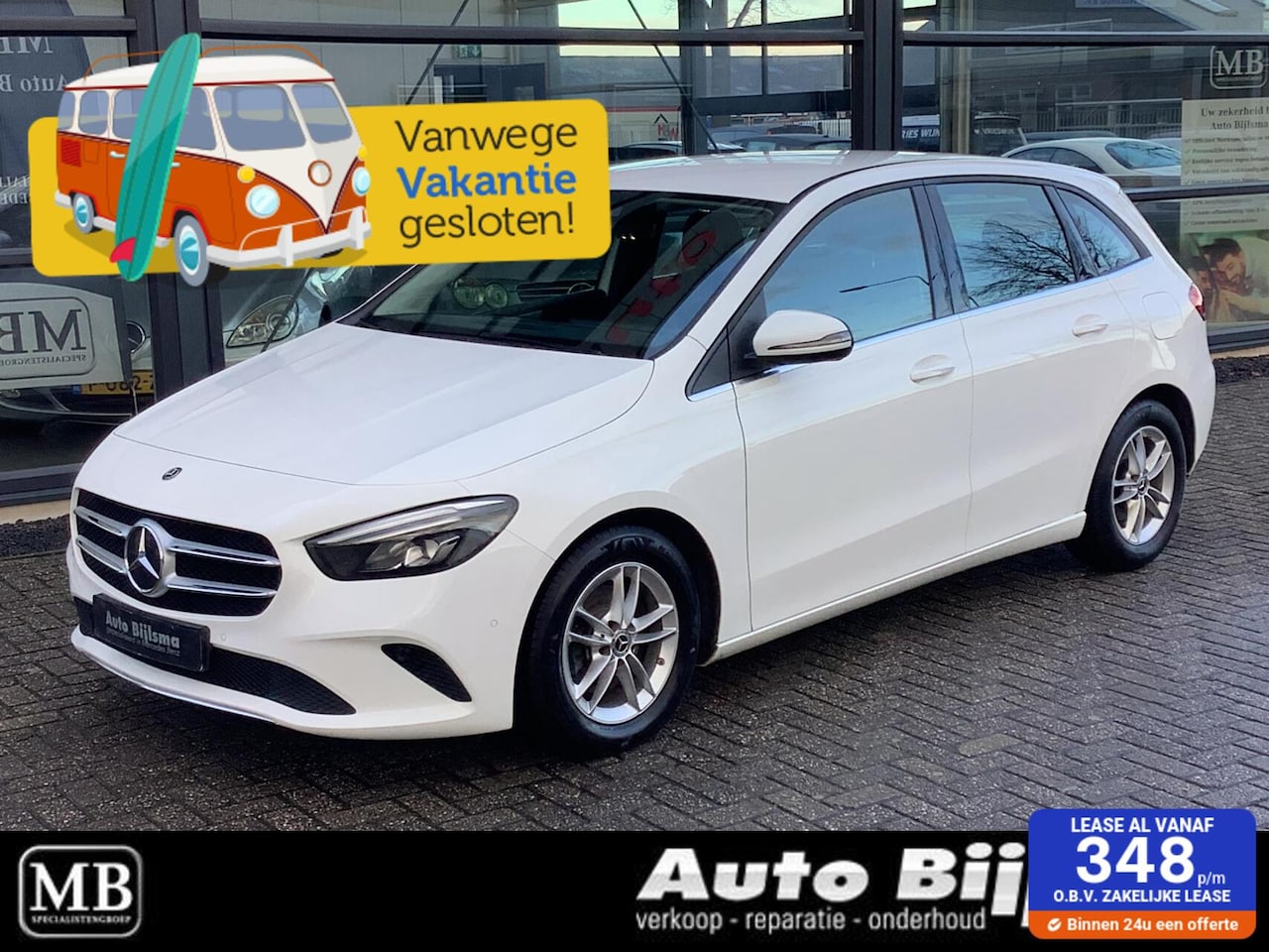 Mercedes-Benz B-klasse - 180 Premium 180 Premium, automaat, eerste eigenaar, dealer onderhouden, navi, trekhaak - AutoWereld.nl