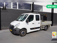 Opel Movano - 2.3 CDTI 145PK BiTurbo L2 Openlaadbak - Airco - Navi - Laadkraan - € 19.950, - Excl