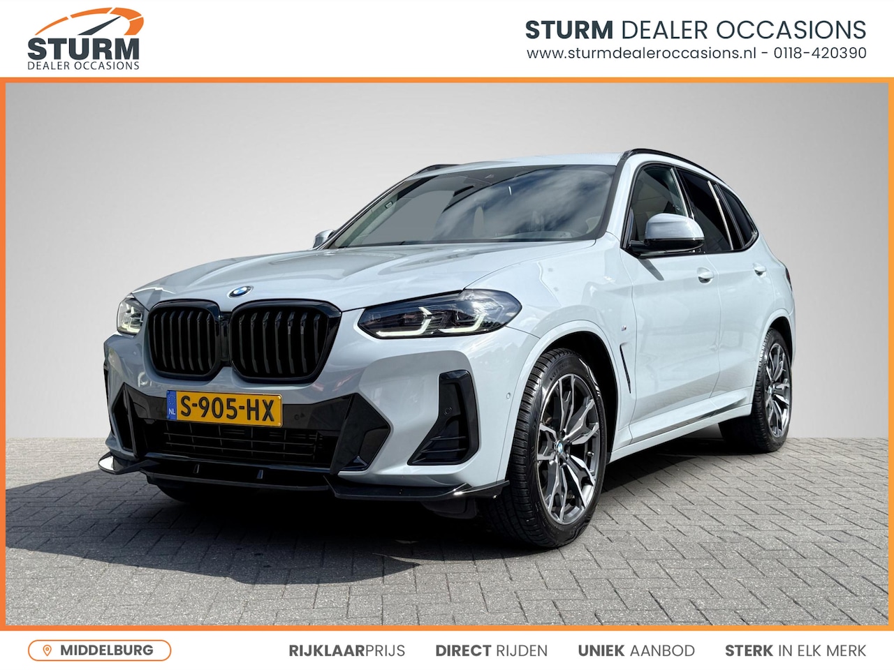 BMW X3 - xDrive20i High Executive M Sport Nieuw Model! | Trekhaak Uitklapbaar | Navigatie Full-Map - AutoWereld.nl