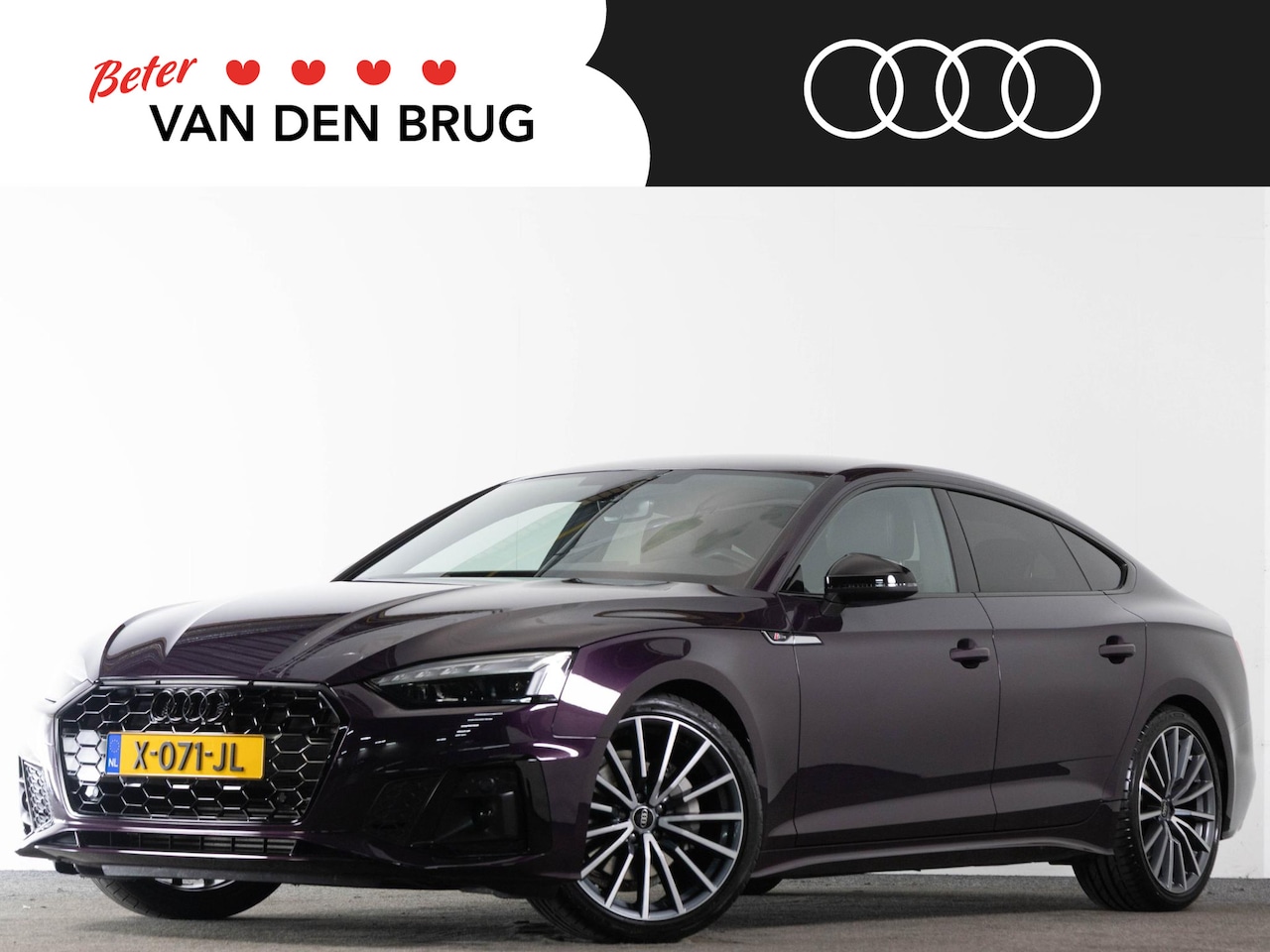 Audi A5 Sportback - Competition S Edition 40 TFSI 204pk | Matrix koplampen | Achterklep elektrisch | Bang & Ol - AutoWereld.nl