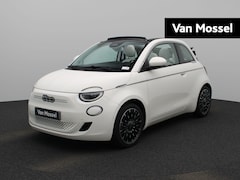 Fiat 500 C - 500e La Prima 42 kWh | NAVIGATIE | ACHTERUITRIJCAMERA | STOELVERWARMING | LEDEREN STOELEN