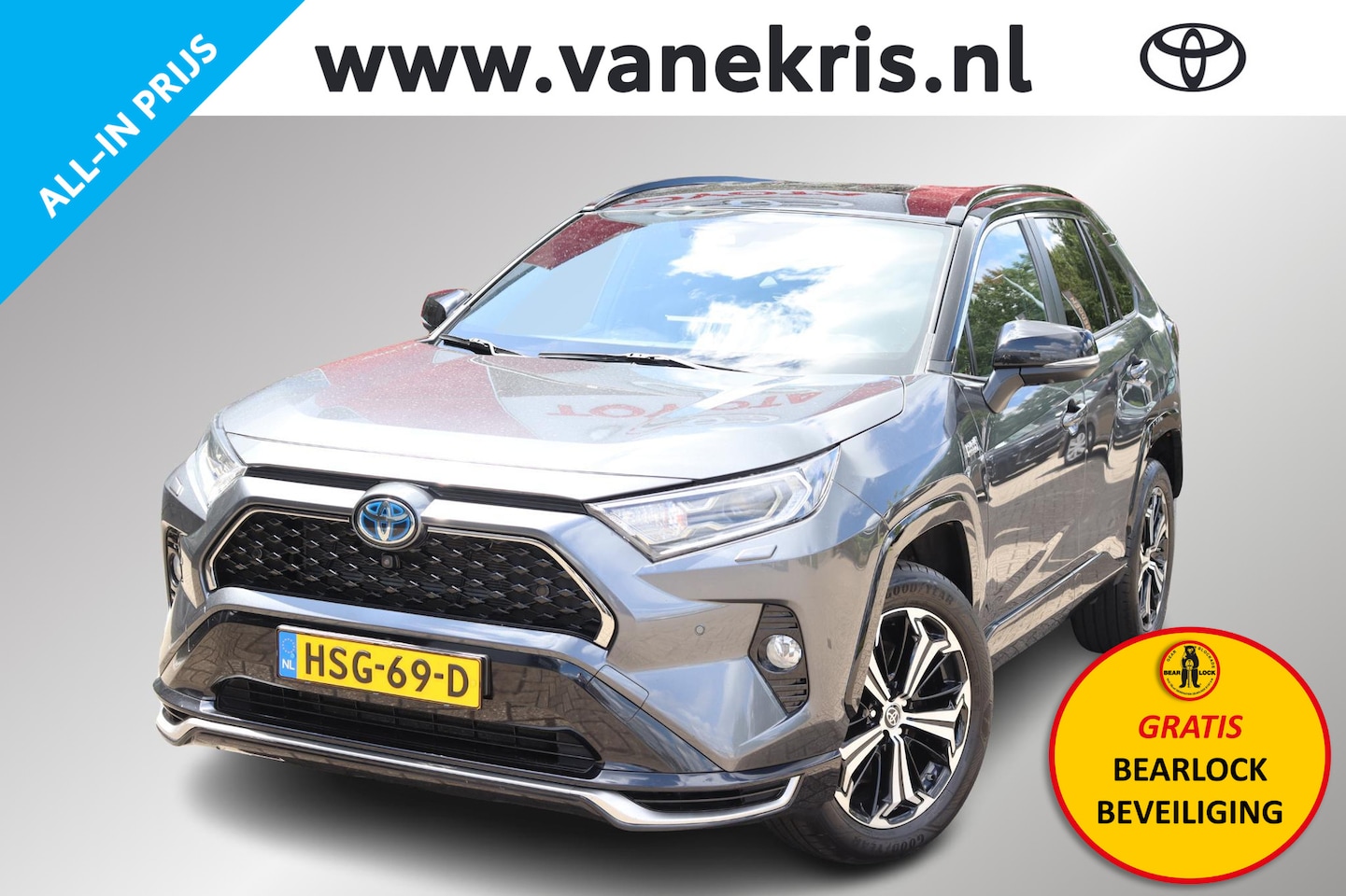 Toyota RAV4 - 2.5 Plug-in Hybrid AWD Bi-Tone ,360 Camera - AutoWereld.nl