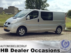 Renault Trafic - 2.5 dCi T29 L2H1 DC-airco-6 bak-navie