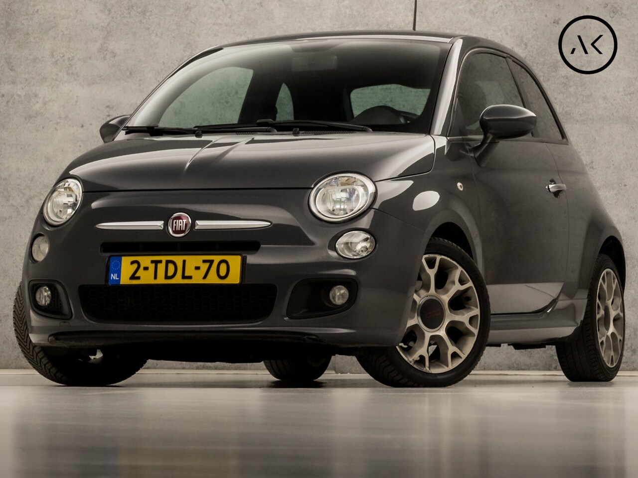 Fiat 500 - 0.9 TwinAir 500S Sport (AIRCO, ELEK RAMEN, GETINT GLAS, LEDER, SPORTSTOELEN, LM VELGEN, ZW - AutoWereld.nl