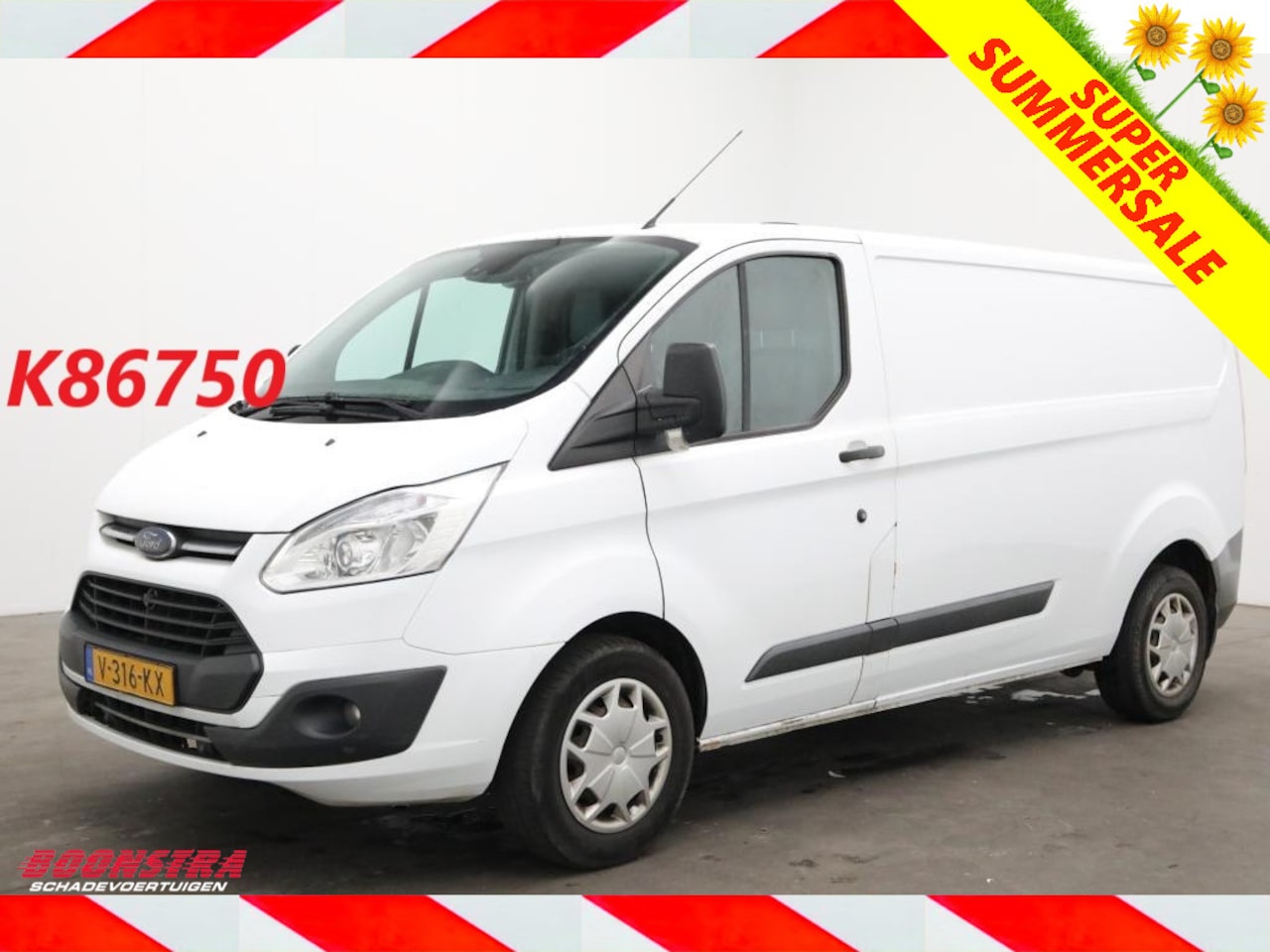 Ford Transit Custom - 2.0 TDCI L2-H1 Trend Leder Navi Airco Cruise Camera AHK - AutoWereld.nl