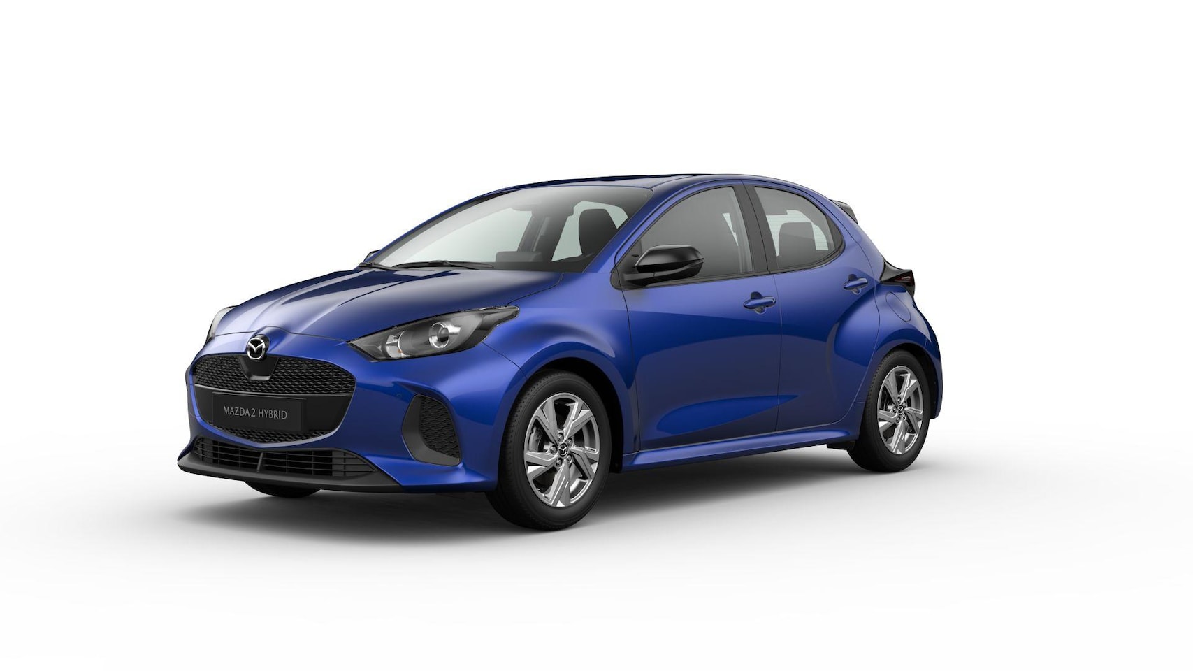 Mazda 2 Hybrid - 1.5 Exclusive-line / Glass Blue - AutoWereld.nl