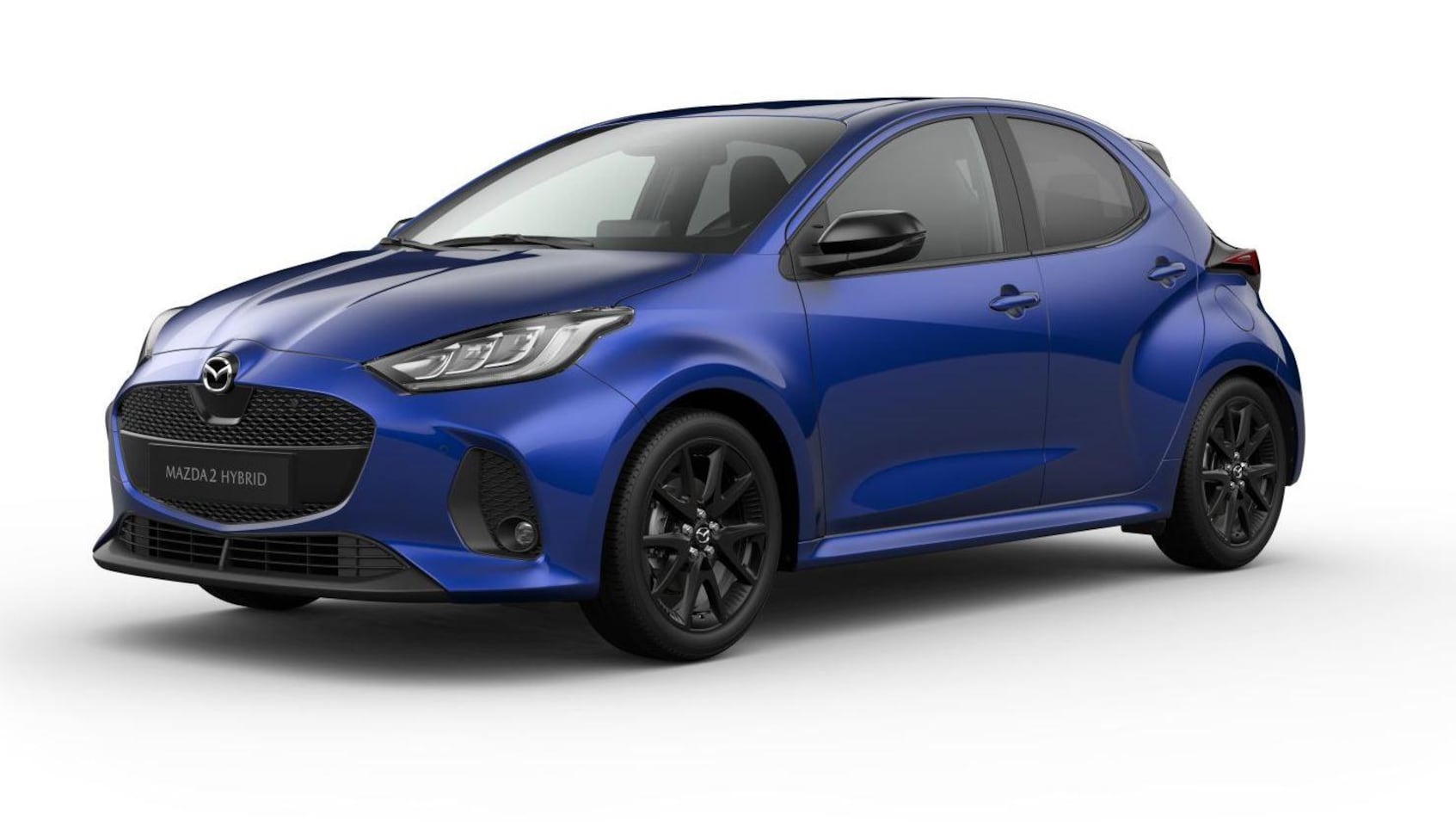 Mazda 2 Hybrid - 1.5 Homura / Glass Blue - AutoWereld.nl