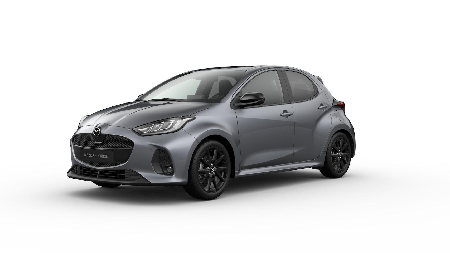 Mazda 2 Hybrid - 1.5 Homura / Lead Grey - AutoWereld.nl