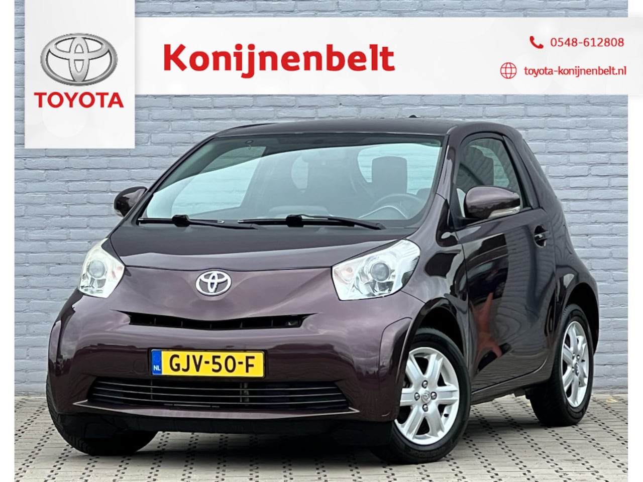 Toyota iQ - 1.0 VVTi Comfort | Airco | LM velgen | CPV | Stuurbekrachtiging - AutoWereld.nl