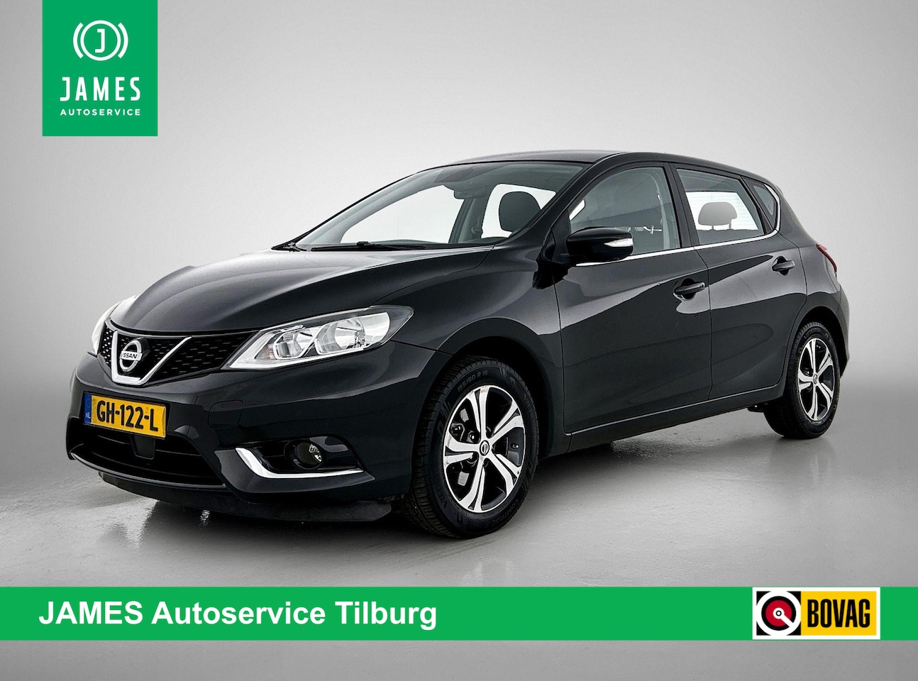 Nissan Pulsar - 1.2 DIG-T Business Edition NAVI TREKHAAK CAMERA CRUISE - AutoWereld.nl