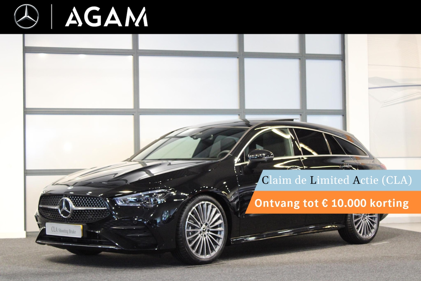 Mercedes-Benz CLA-klasse Shooting Brake - 180 Star Edition AMG LIMITED Panorama dak - AutoWereld.nl