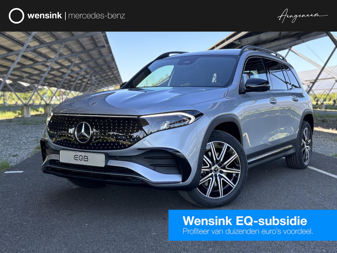 Mercedes-Benz EQB - 250+ AMG Line 71 kWh | Night | Panoramadak | Burmester | 360 camera | Memory stoelen | - AutoWereld.nl