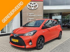 Toyota Yaris - 1.5 Hybrid Orange Sport TREKHAAK NAVI BLUETOOTH CRUISE AIRCO CAMERA 16"LMV