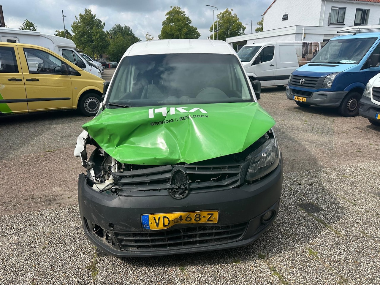 Volkswagen Caddy - 1.6 TDI 1.6TDI,55kw/75pk,E5,AIRCO: 1549,-EX BTW - AutoWereld.nl