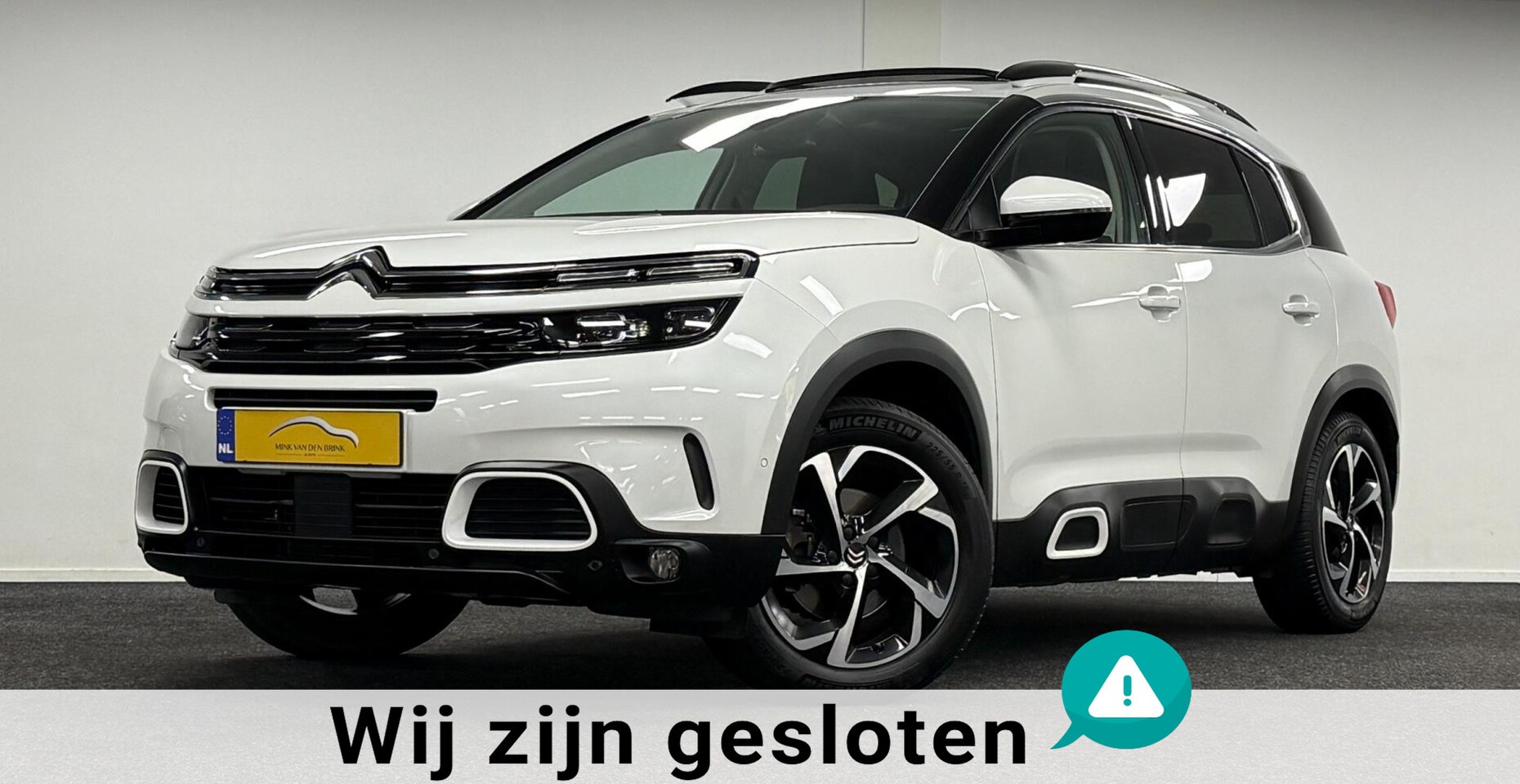 Citroën C5 Aircross - 1.6 Shine*180PK*Panodak*Leder*Camera*Navi*Carplay*Elektrstoelen - AutoWereld.nl