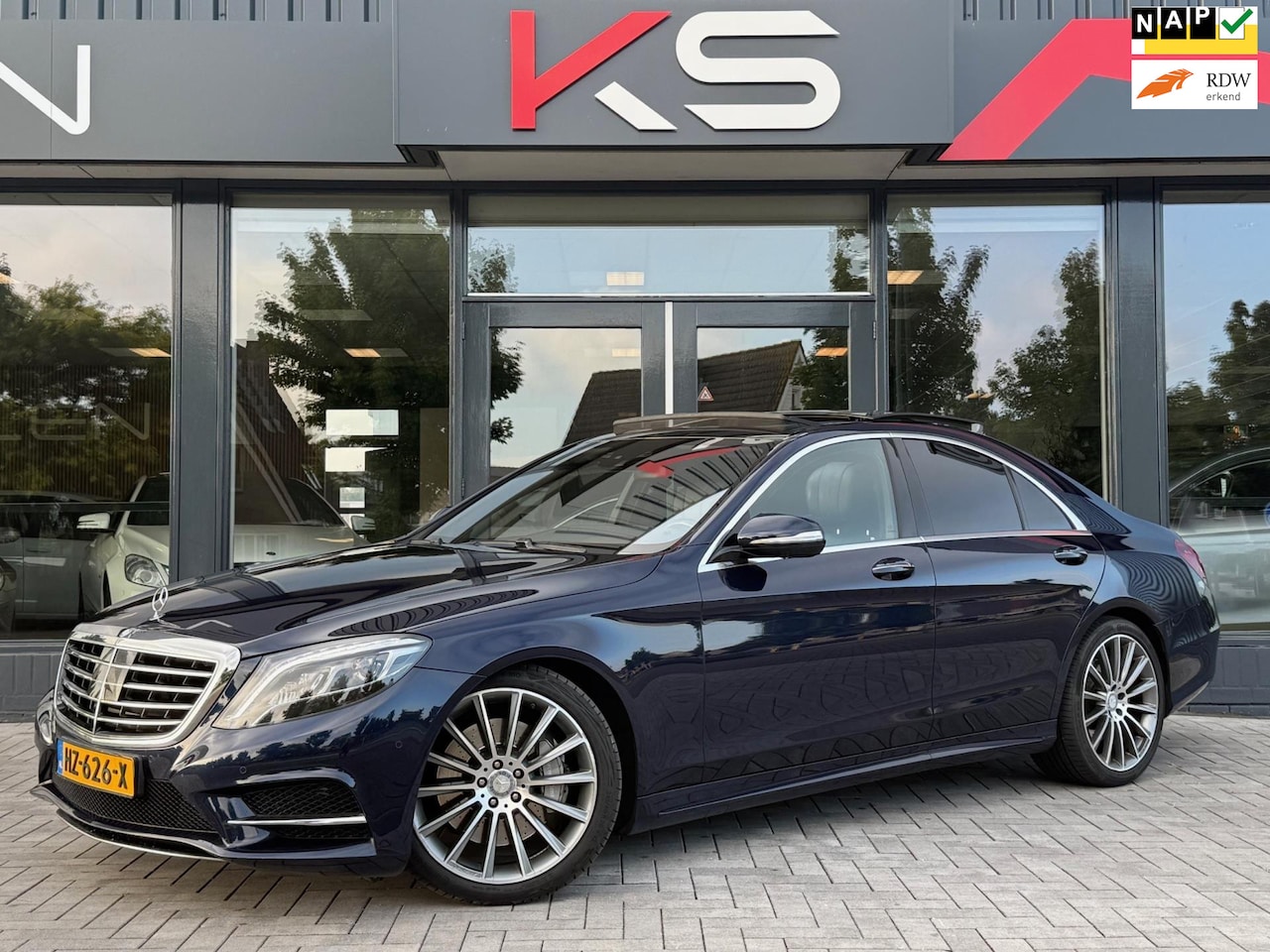 Mercedes-Benz S-klasse - 350 AMG Prestige Plus Pano Burmester 360 Camera Keyless Head Up - AutoWereld.nl