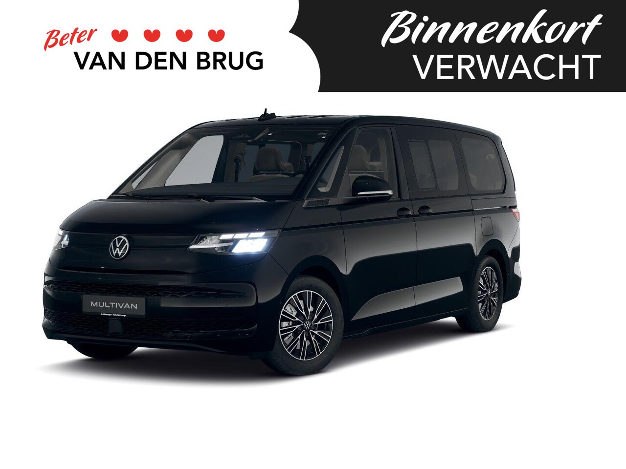 Volkswagen Multivan - Bedrijfswagens Economy Business L2 1.5 eHybrid 180 kW (245pk) | 7-pers. | ACC | LED | Stoe - AutoWereld.nl