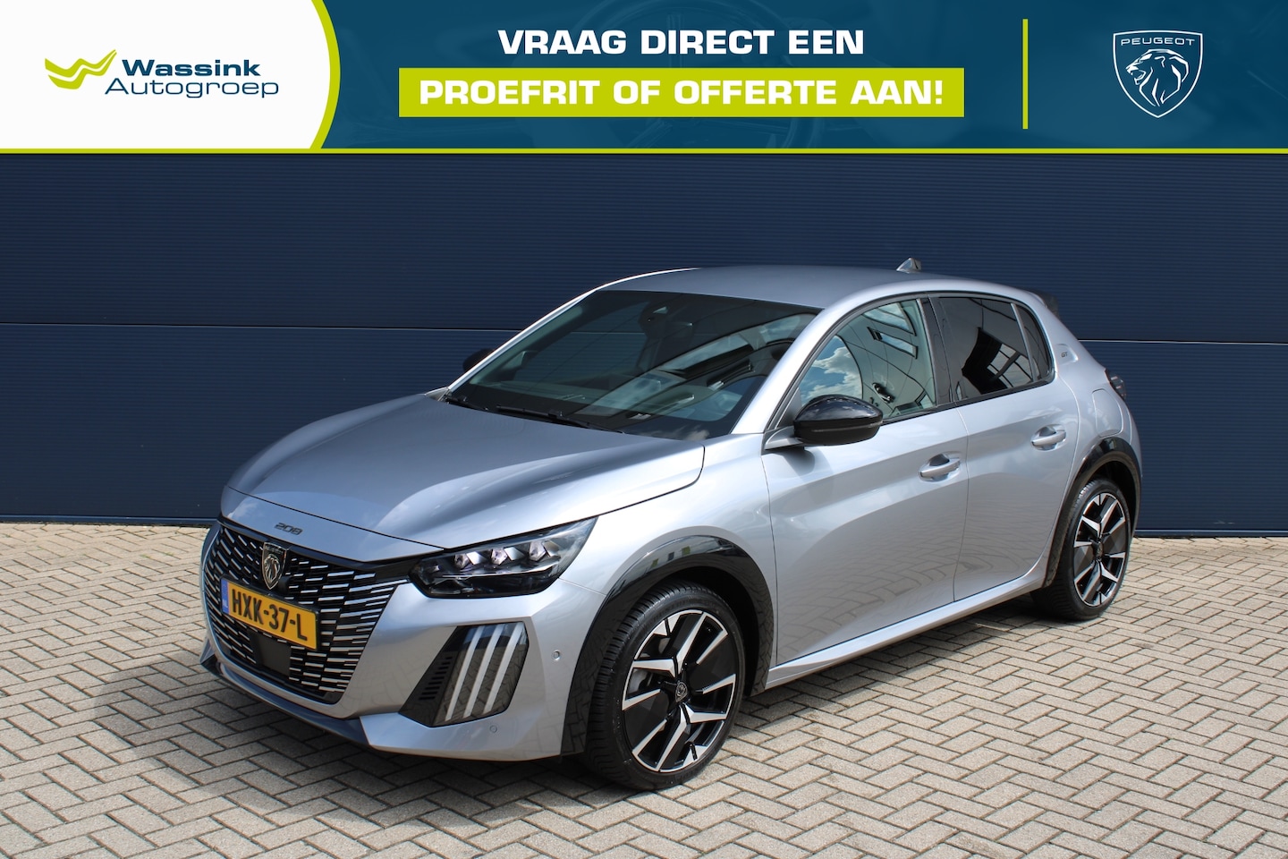 Peugeot 208 - 1.2 Hybrid 136 e-DCS6 GT | Navigatie | Climate Control | Dodehoek Sensoren | Keyless Entry - AutoWereld.nl