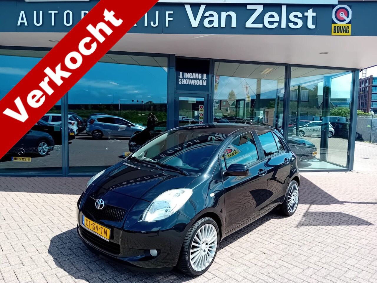 Toyota Yaris - 1.3 VVTi Luna MMT Automaat, Airco(automatisch), Radio/CD, Elektrische ramen en spiegels, C - AutoWereld.nl