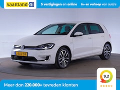 Volkswagen e-Golf - E-DITION 20 [ Virtual Stoelverwarming Camera ]