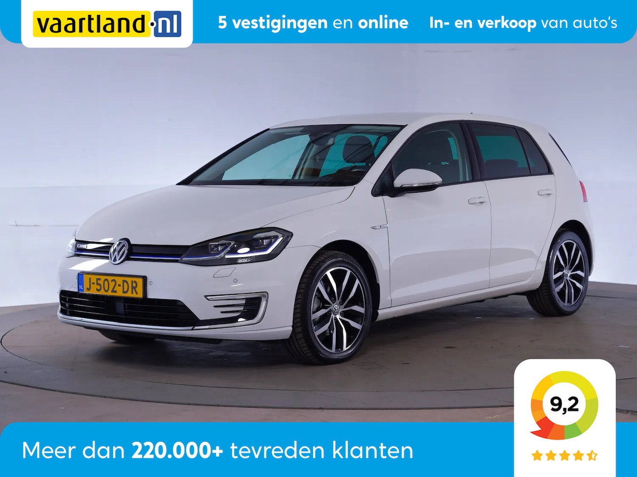 Volkswagen e-Golf - E-DITION 20 [ Virtual Stoelverwarming Camera ] - AutoWereld.nl